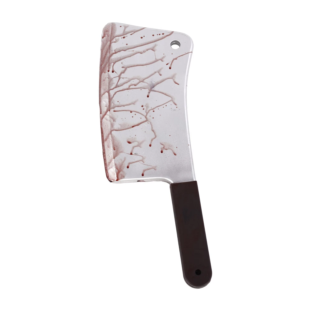 Bloody Butcher Knife Weapon, Realistic Foam 3 Bloody Butcher Knife Weapon, Realistic Foam