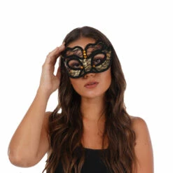 Gothic Eye Mask, Gold