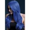 Smiffys Fever Khloe Wig, Wavy With Long Fringe,Neon Blue -Smiffys Shop fever khloe wig neon blue 2000x 2b11c88a31