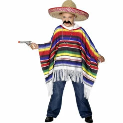 Mexican Poncho Costume