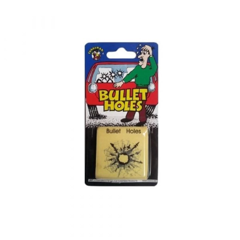Bullet Holes - Prank Item 3 Bullet Holes - Prank Item