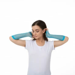 Fishnet Gloves, Baby Blue -Smiffys Shop gloves netted light blue 858 4e3d69e7a9