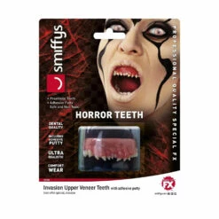 Smiffys Horror Teeth, Invasion, With Upper Veneer Teeth