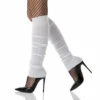 Leg Warmers, White -Smiffys Shop leg warmers white 2736 47387aaede