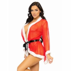 LEG AVENUE 3 PC Santa Robe, Tie & String 5 LEG AVENUE 3 PC Santa Robe, Tie & String -Smiffys Shop legavenue santarobeset la 86140 side 03222 82504d813a