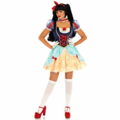 LEG AVENUE Lolita Snow White Costume -Smiffys Shop lo85647 101 01 4245acc314
