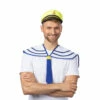Captain Sailor Hat, Yellow -Smiffys Shop navy hat yellow 3108 c154dcce1b
