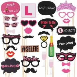Hen Night Photo Booth Set 30pcs