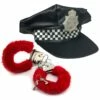 Red Fluffy Handcuffs Set -Smiffys Shop s l1600 468f257402