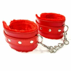 Bondage Handcuffs, Red -Smiffys Shop s l1600 8c157a4c4e