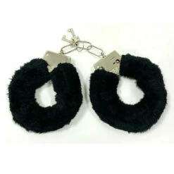Fluffy Handcuffs, Black