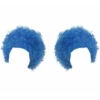 2x Blue Afro Bundle Set -Smiffys Shop s l500 b530620b37