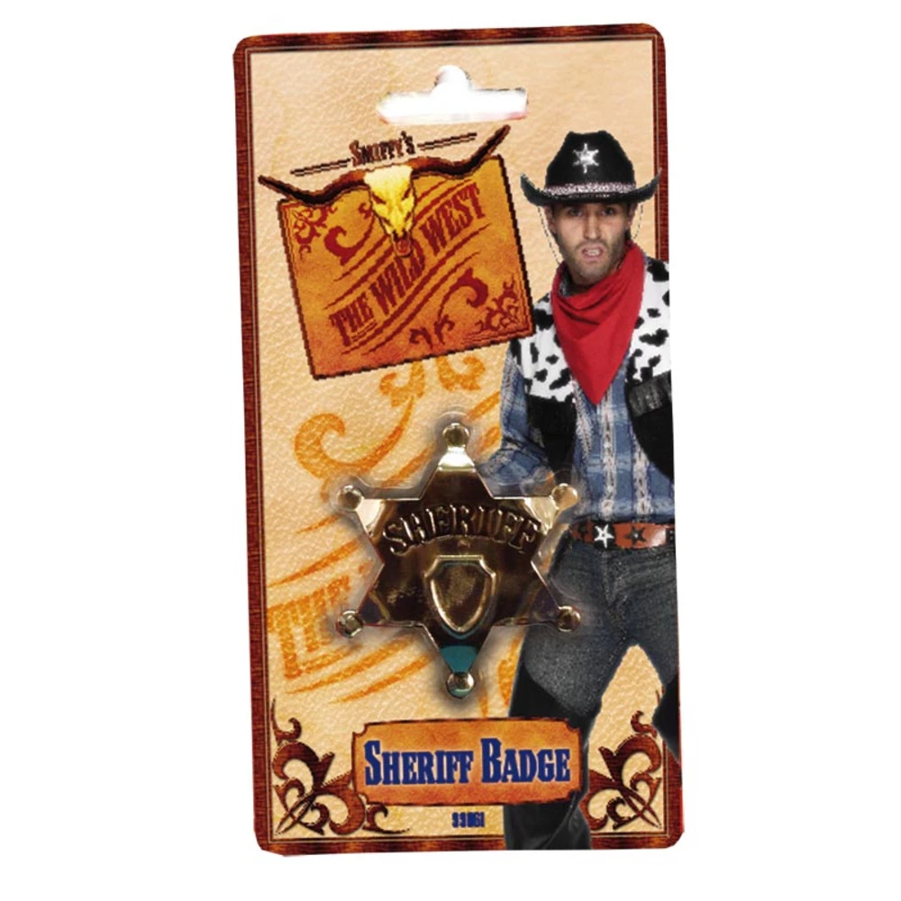 Smiffys Sheriff Badge 2 Smiffys Sheriff Badge