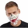 Death Smile Half Mask Latex Mask 2 Death Smile Half Mask Latex Mask -Smiffys Shop slide10 f25aff2ce8