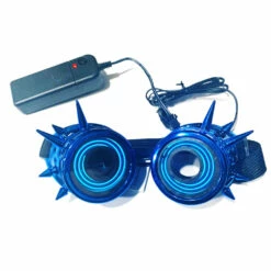 LED Steampunk Goggles, Blue -Smiffys Shop slide2 0b656d2902