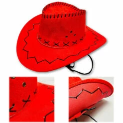 Cowboy Hat, Red