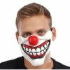 Clown Half Face Latex Mask -Smiffys Shop slide7 b9e11a7fff