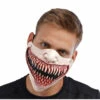 Creepy Chuckle Half Mask Latex Mask -Smiffys Shop slide8 8467650b8b