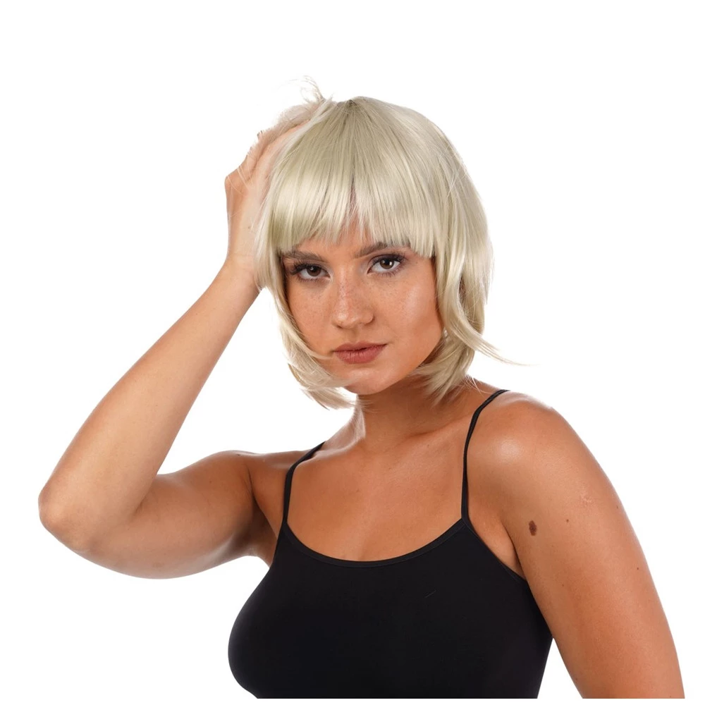 Bob Wig, Blonde 4 Bob Wig, Blonde - Image 2