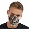 Skull Half Mask Latex Mask -Smiffys Shop slide9 e85cfd6f4b