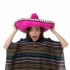 Mexican Sombrero Hat, Pink -Smiffys Shop sombrero pink 345 d8e6d2ef52