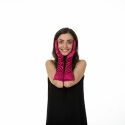 Long Gloves, Burgundy -Smiffys Shop st0406 1086 87a05af91f