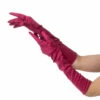 Long Gloves, Burgundy -Smiffys Shop st0406 1088 9f33dac0c8