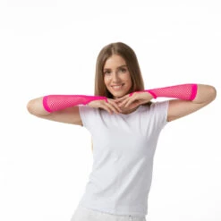 Finger Loop Fishnet Gloves, Pink 9 Finger Loop Fishnet Gloves, Pink -Smiffys Shop st0437 2069 3aa15b94e6