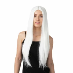 Long White Wig