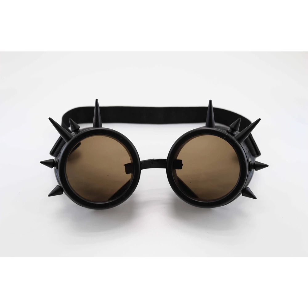 Steampunk Goggles, Black Spike 4 Steampunk Goggles, Black Spike - Image 2
