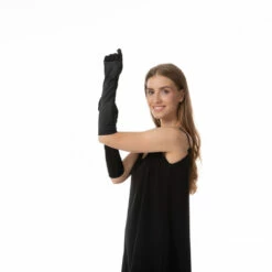 Long Gloves, Black -Smiffys Shop st3004 2209 c4a4e92376