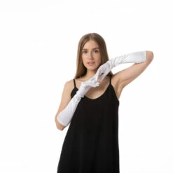 Long Gloves, White -Smiffys Shop st3011 2102 cc2c9acf48