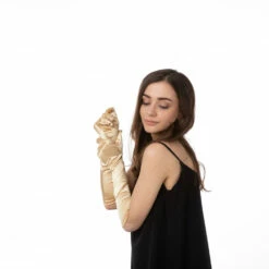 Long Gloves, Gold -Smiffys Shop st3073 1115 e1b8e14c95