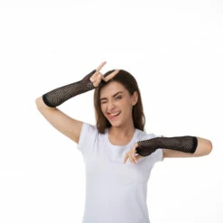 Fishnet Gloves, Black -Smiffys Shop st3110 832 0ebc567eb4