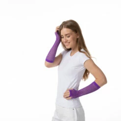 Fishnet Gloves, Purple 9 Fishnet Gloves, Purple -Smiffys Shop st3189 2005 98cd2ab38a