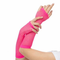 Fishnet Gloves, Hot Pink -Smiffys Shop st3226 794 4e04f22820