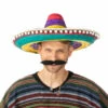 Mexican Sombrero Hat, Rainbow