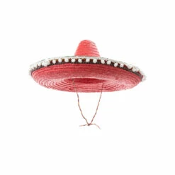 Mexican Sombrero Hat, Red -Smiffys Shop st3758 2 4984feef9c