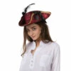 Pirate Hat, Red Black Lace -Smiffys Shop st4353 623 9da963d4a4
