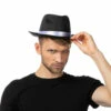 Deluxe Gangster Hat, Black -Smiffys Shop st7374 3046 f08f46f2e9