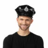 Leather Look Police Hat 1 Leather Look Police Hat -Smiffys Shop st9463 man 2978 63ada71a00