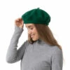 Beret Hat, Dark Green 2 Beret Hat, Dark Green -Smiffys Shop st9981 1952 d16c3c96ab