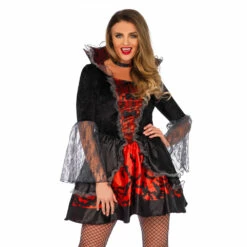 LEG AVENUE Deadly Dark Vampire Costume