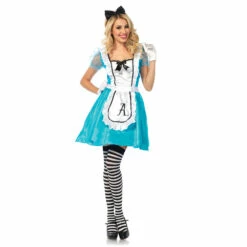 LEG AVENUE Classic Alice Costume -Smiffys Shop w50467 059 02 5f70348f68