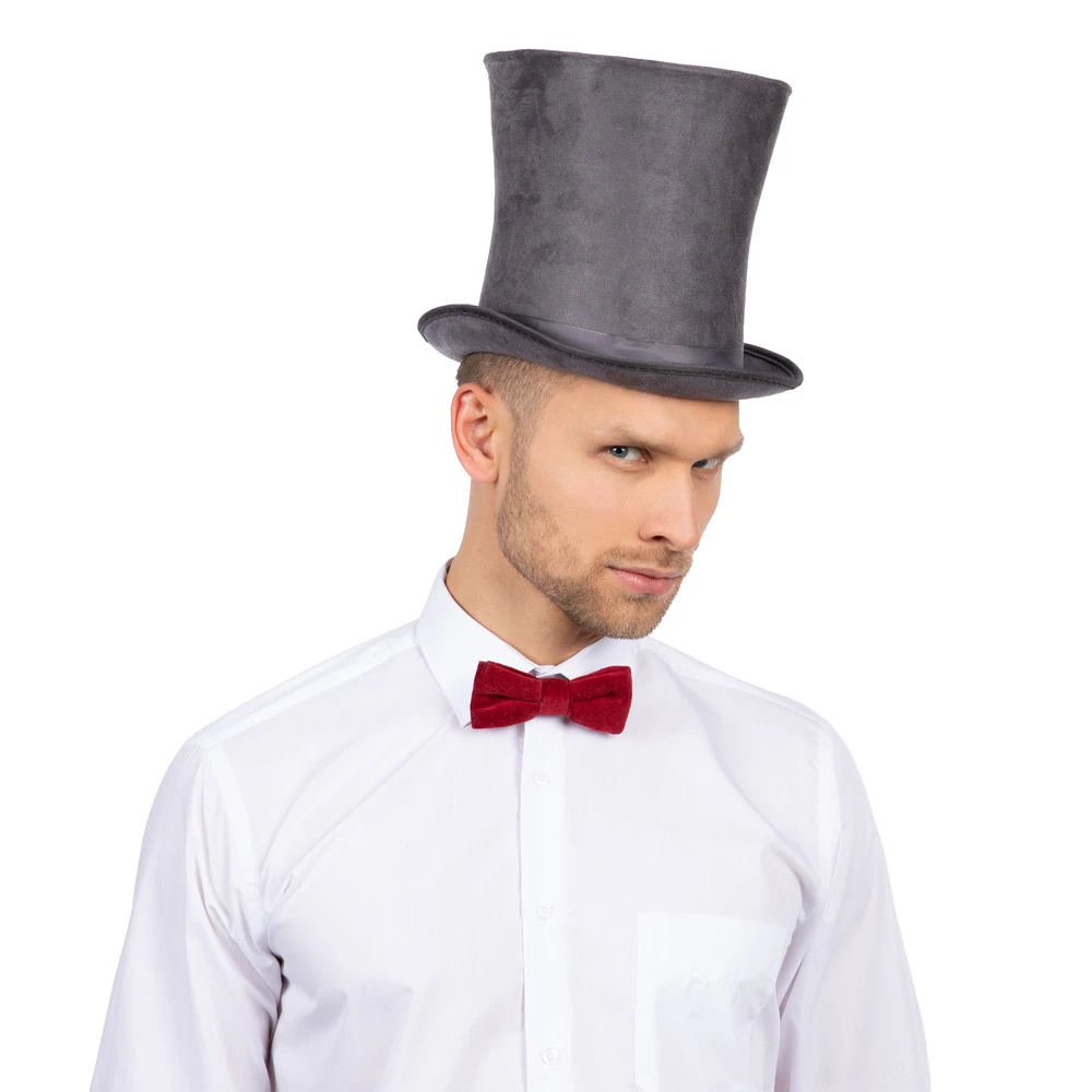 Bell Top Hat, Grey 3 Bell Top Hat, Grey