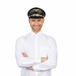Captain Pilot Hat -Smiffys Shop y3a8248 be1e6d0205